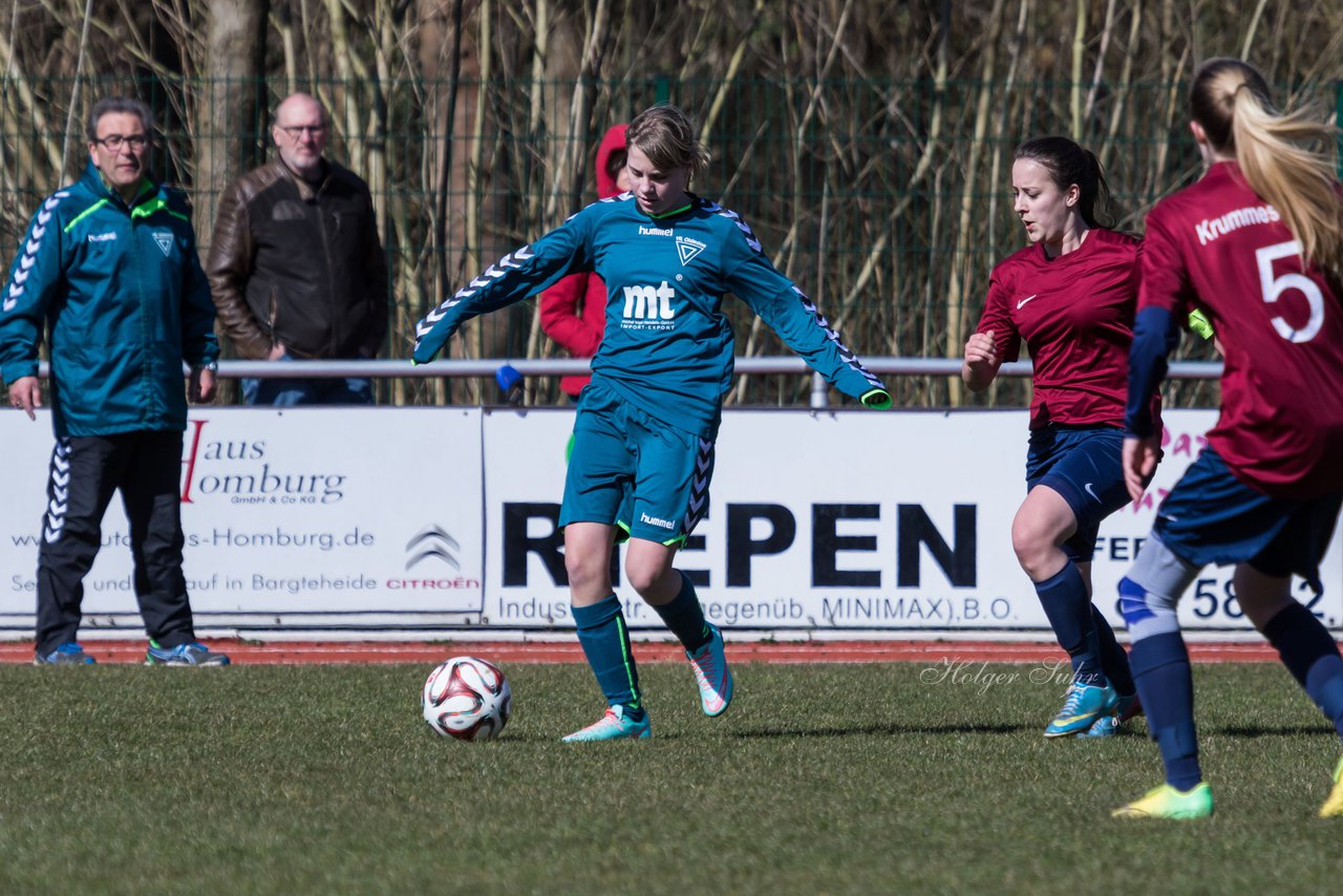 Bild 322 - B-Juniorinnen VfL Oldesloe - Krummesser SV _ Ergebnis: 4:0